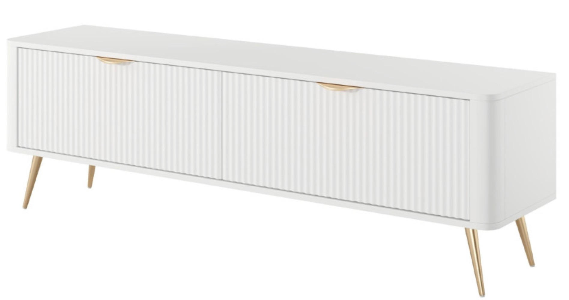 TV-SCHRANK Weiss Rtv - Weiß, Holzwerkstoff (163.2/51.2/38cm) - Sepro Meble