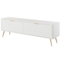 TV-SCHRANK Weiss Rtv - Weiß, Holzwerkstoff (163.2/51.2/38cm) - Sepro Meble