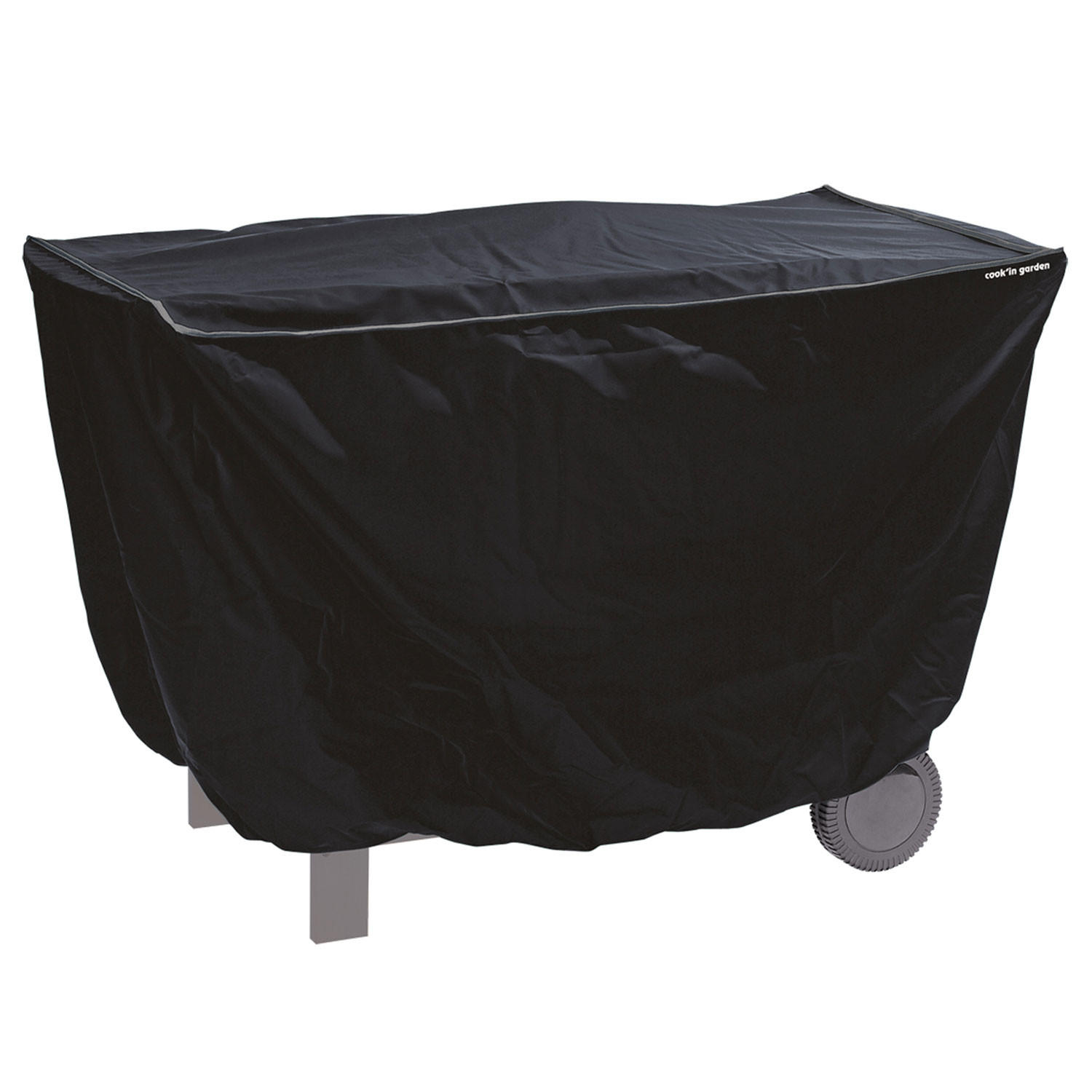 HÜLLE Schwarz - Schwarz, Textil (160/65/85cm) - Cook'in Garden