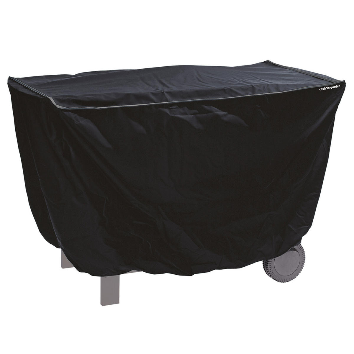 HÜLLE Schwarz - Schwarz, Textil (160/65/85cm) - Cook'in Garden