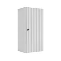 HÄNGESCHRANK BELLO geriffelt Weiß matt 35/68/27 cm - Weiß, Holzwerkstoff/Metall (35/68/27.2cm) - Rodan