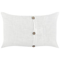 DEKOKISSEN 2er-Set Weiß 30/50 cm Banori - Weiß, Textil (50/30cm) - Beliani