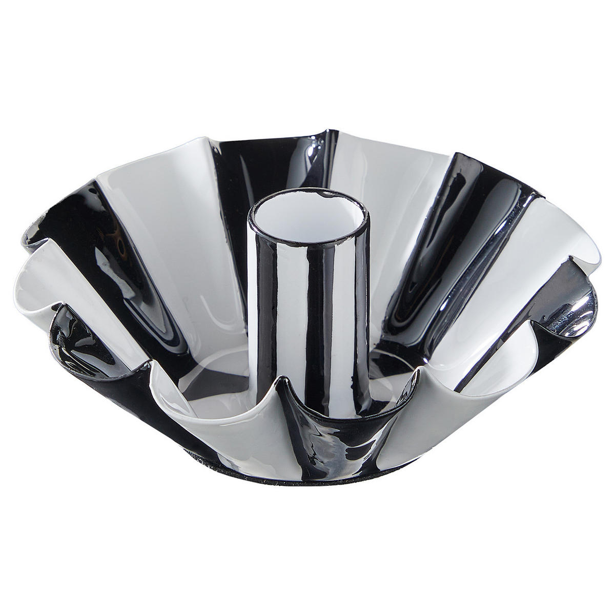 KERZENHALTER Circus - Schwarz, Metall (12/4/12cm) - Butlers
