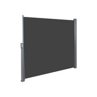 SEITENMARKISE - Hellgrau, Textil (160/9cm) - Hansiro