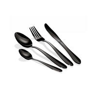 BESTECKSET Schwarz 30/20/5 cm BH2630 - Schwarz, Metall - Berlinger Haus