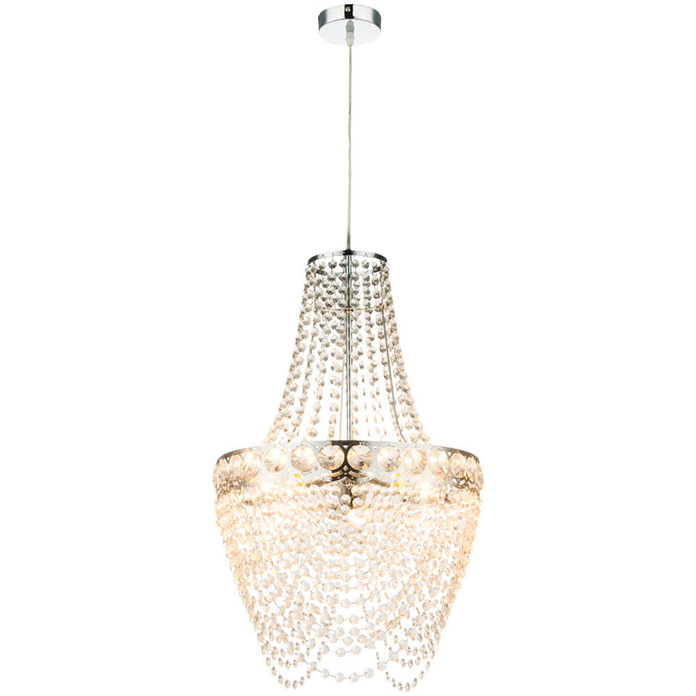 Globo Lighting Kronleuchter Klar 38x150x38 cm