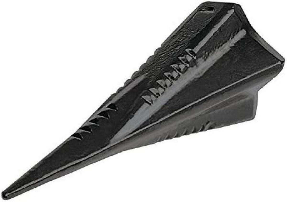 MEISSEL – diamantbeschichtet – zum Spalten von Holz – Schwarz, 1,8 kg - Schwarz, Metall (7.5/7.5/17cm) - DCA