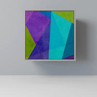 SIDEBOARD COLD SHOWCASE, Grau, 57,5x42x57,5 cm, Ohne Füße - Multicolor/Grau, Holzwerkstoff (57.5/57.5/42cm) - SpaceRebels