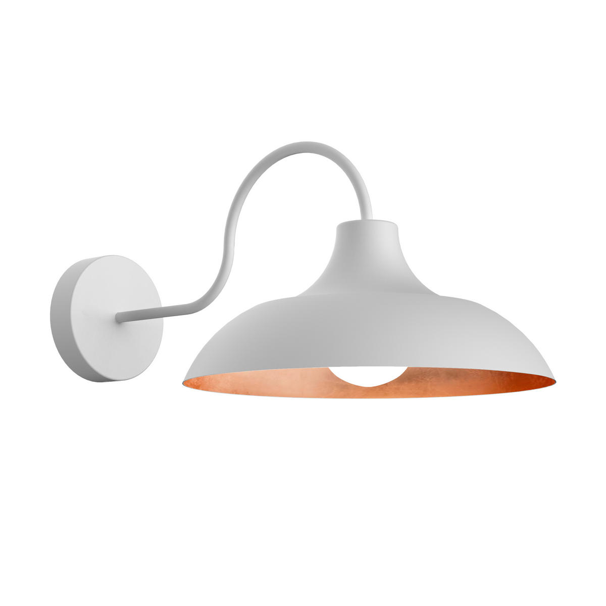 WANDLEUCHTE - Kupferfarben, Metall (30/21.5/47.5cm) - Lumicom