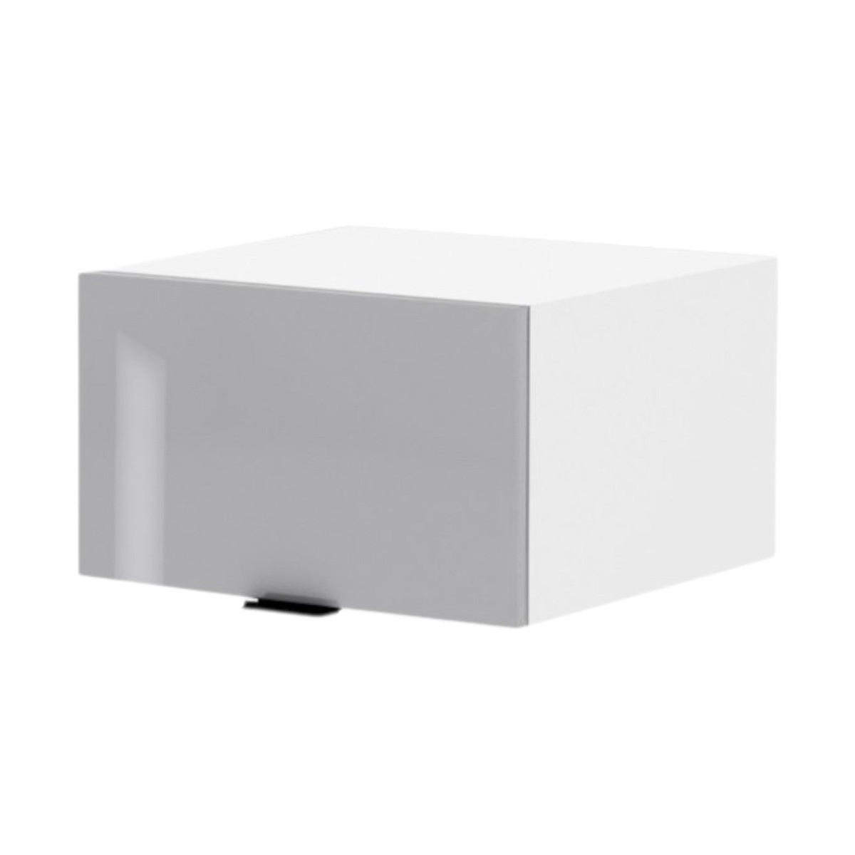 HÄNGESCHRANK – 60 cm – KU-NS60 – Lunara – Grau Hochglanz - Grau, Holzwerkstoff (60/36/56cm) - hi-markt