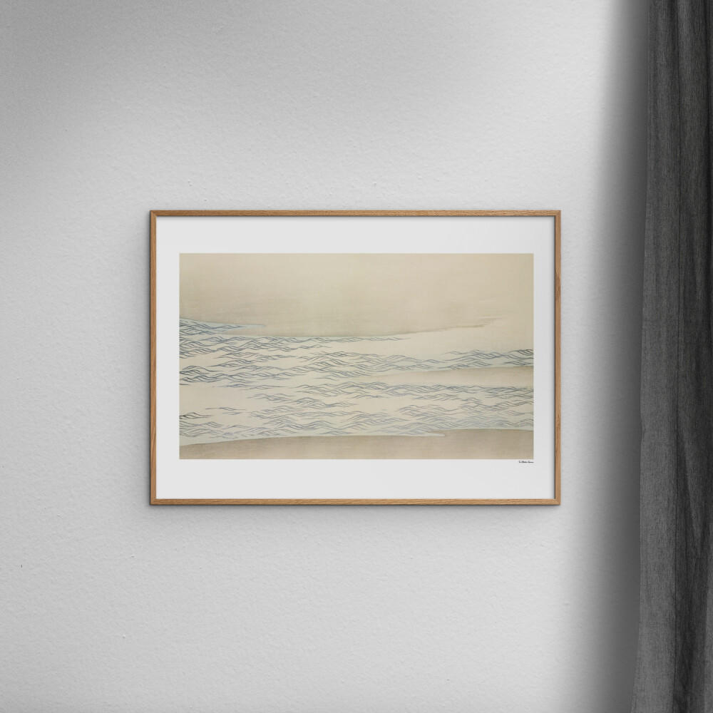 POSTER Arch Atelier - La Collection Japonaise - 06 - Naturfarben, Papier (30/40/0.1cm) - Poster&Frame