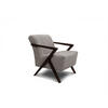 SESSEL LEBRON, taupe - Taupe, Holzwerkstoff/Textil (65/82/79cm) - Courtois Laville