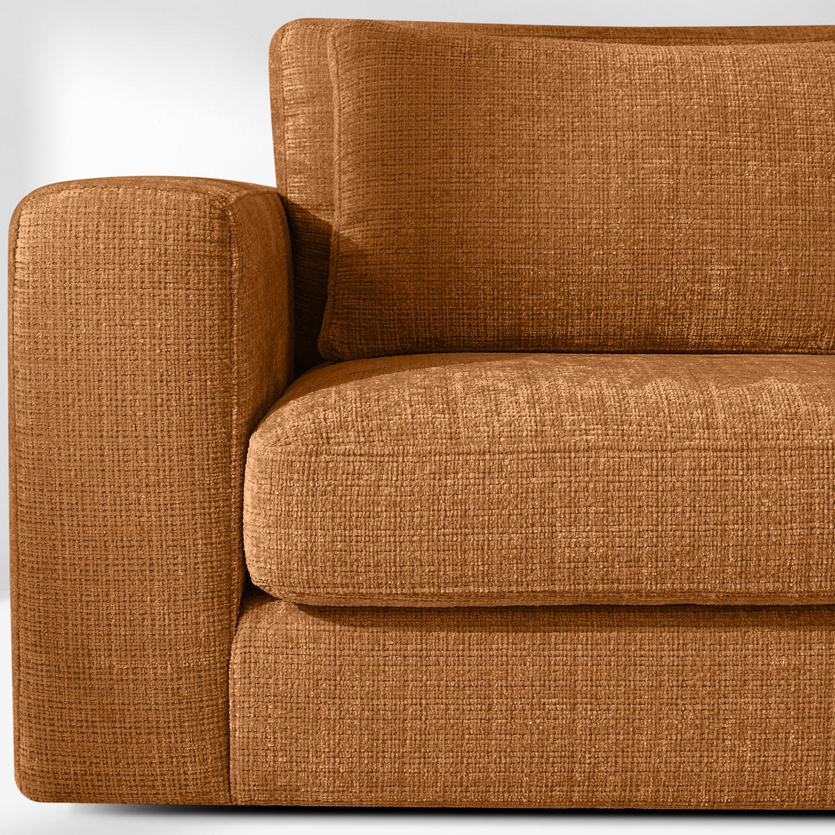 ECKSOFA XL rechts VERUS - Rot, Holz/Holzwerkstoff (377/328cm) - KONSIMO®