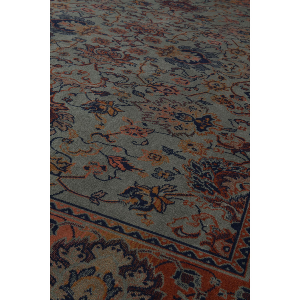 TEPPICH Bid 170x240 cm Grün - Grün, Textil (240/170cm) - Dutchbone