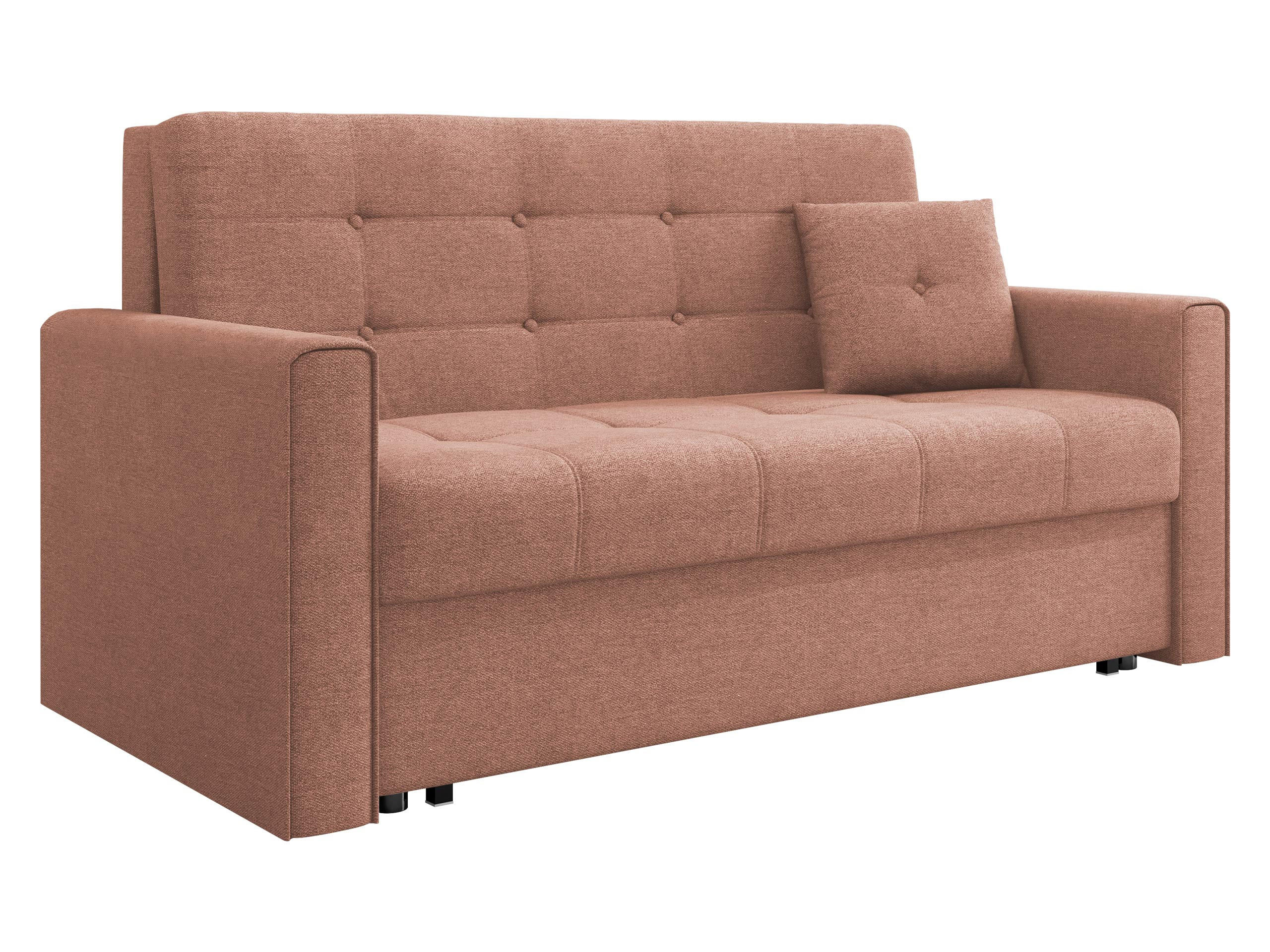 SCHLAFSOFA Viva Lux III - Rosa, Holz/Textil (153/85/98cm) - MIRJAN24