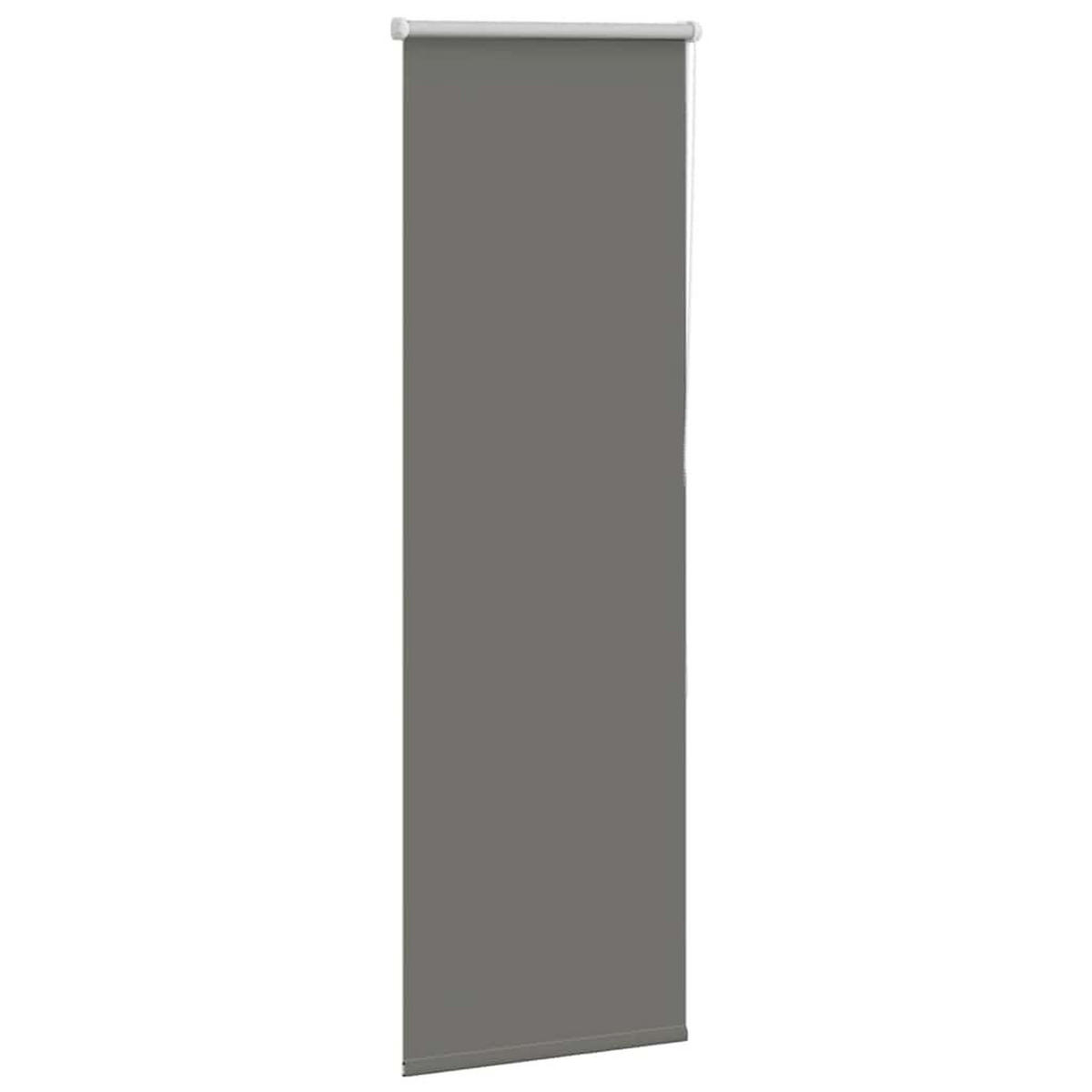 VERDUNKELUNGSROLLO 40/150 cm Stoffbreite 35,7 cm aus Polyester Grau - Grau, Textil (40/150cm) - vidaXL