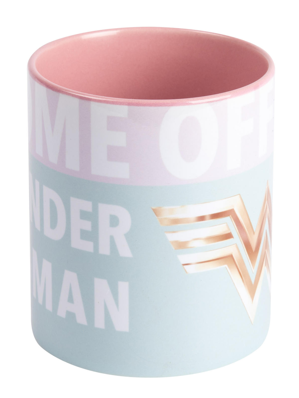 KAFFEEBECHER DC Comics Wonder Woman Rosa 320 ml - Multicolor, Keramik (0.32L) - DC Comics