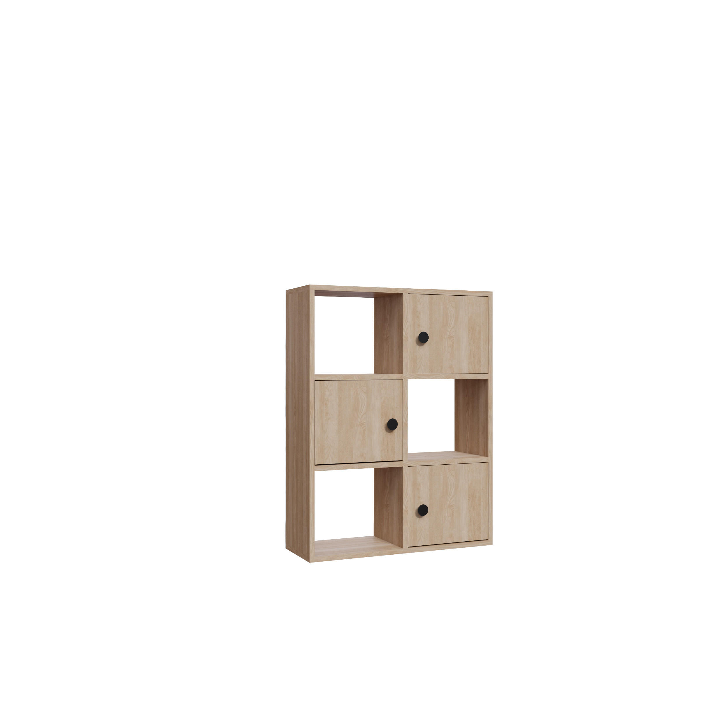 BÜCHERREGAL Tilton Eiche - Eichefarben, Holzwerkstoff (25/93/72cm) - Decorotika