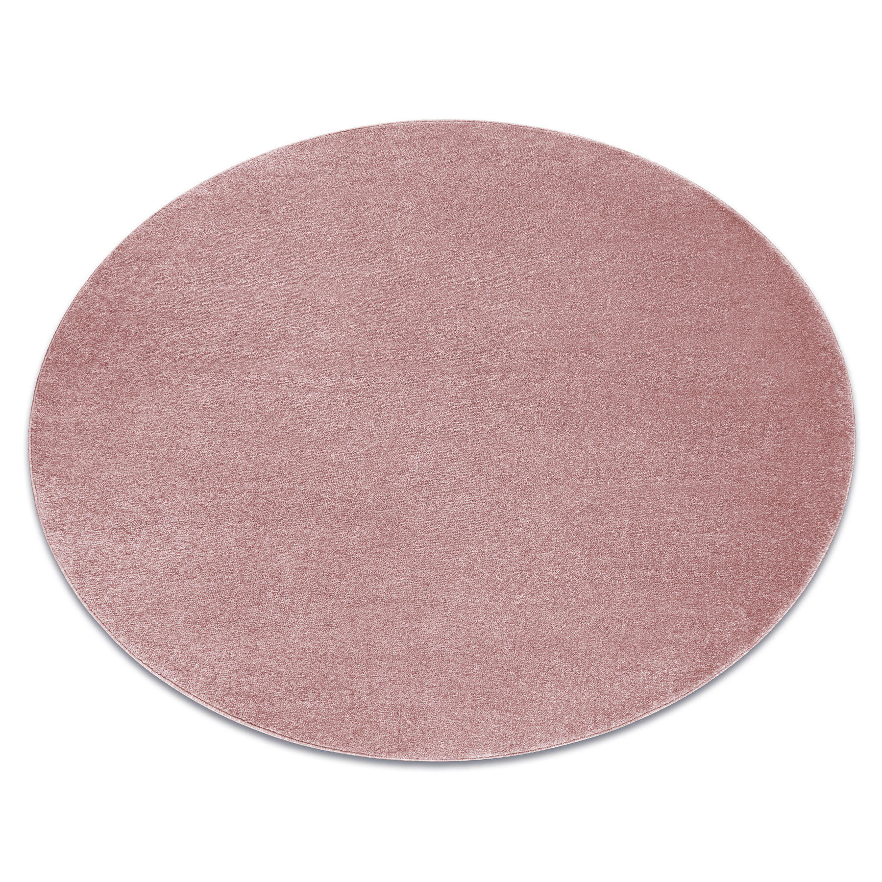 TEPPICH Softy 200 cm - Pink, Textil (200/200cm) - rugsX