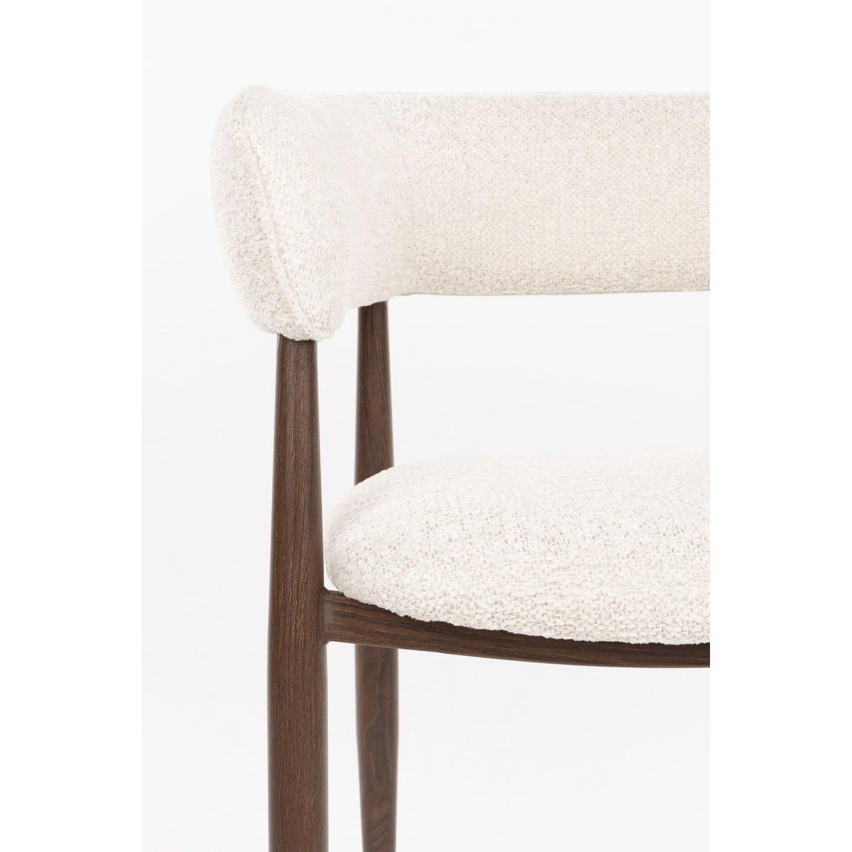 ESSZIMMERSTÜHLE Stanley - 2 er Set - Beige/Braun, Holz (61/78/48.5cm) - Housecraft Living