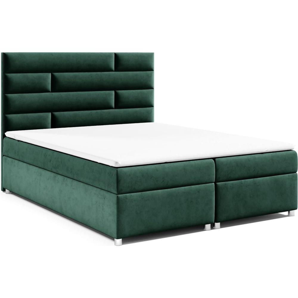 Best For Home Boxbett Grün 180x200 cm