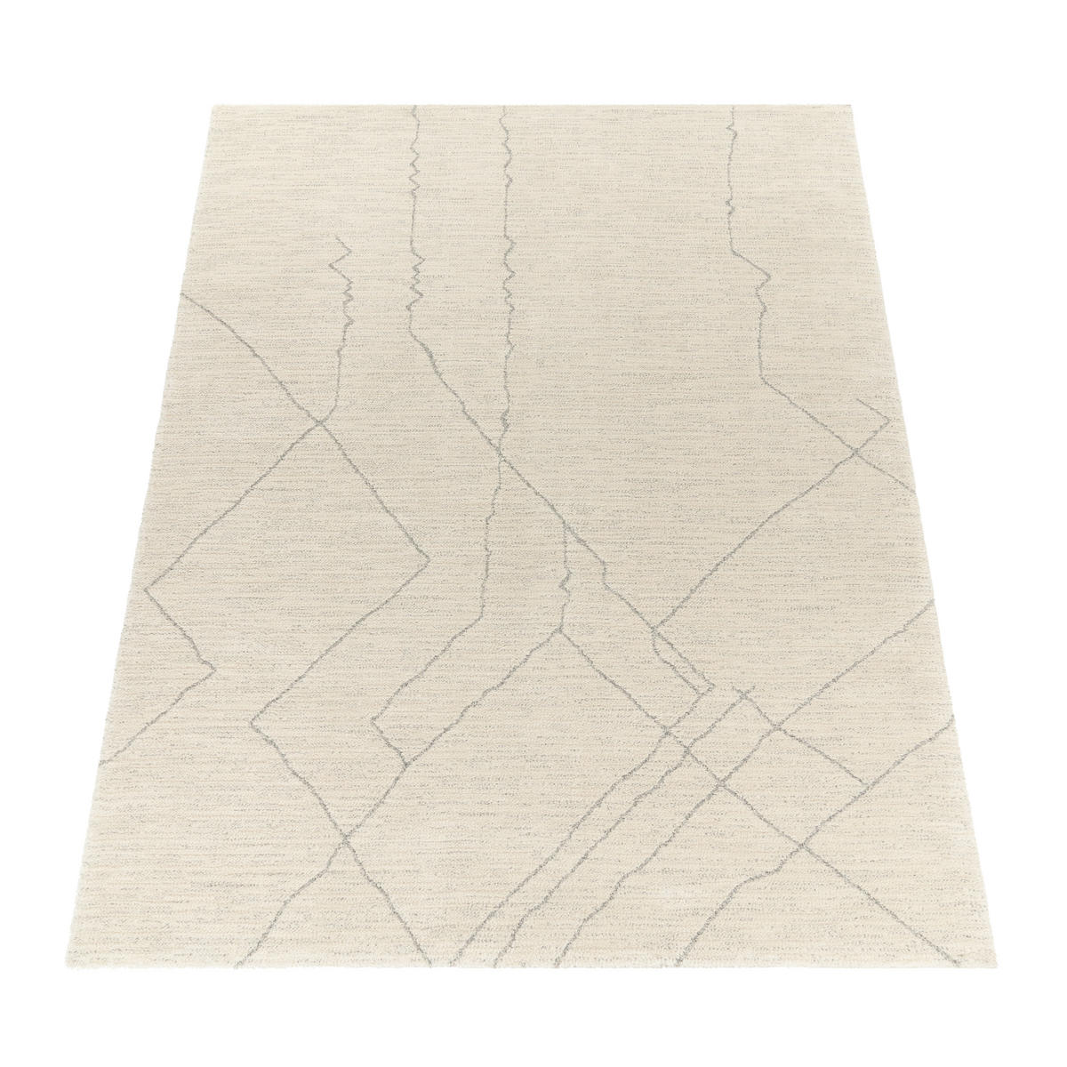 KURZFLORTEPPICH 200/290 cm Helios 723 - Creme, Textil (200/290cm) - Paco Home