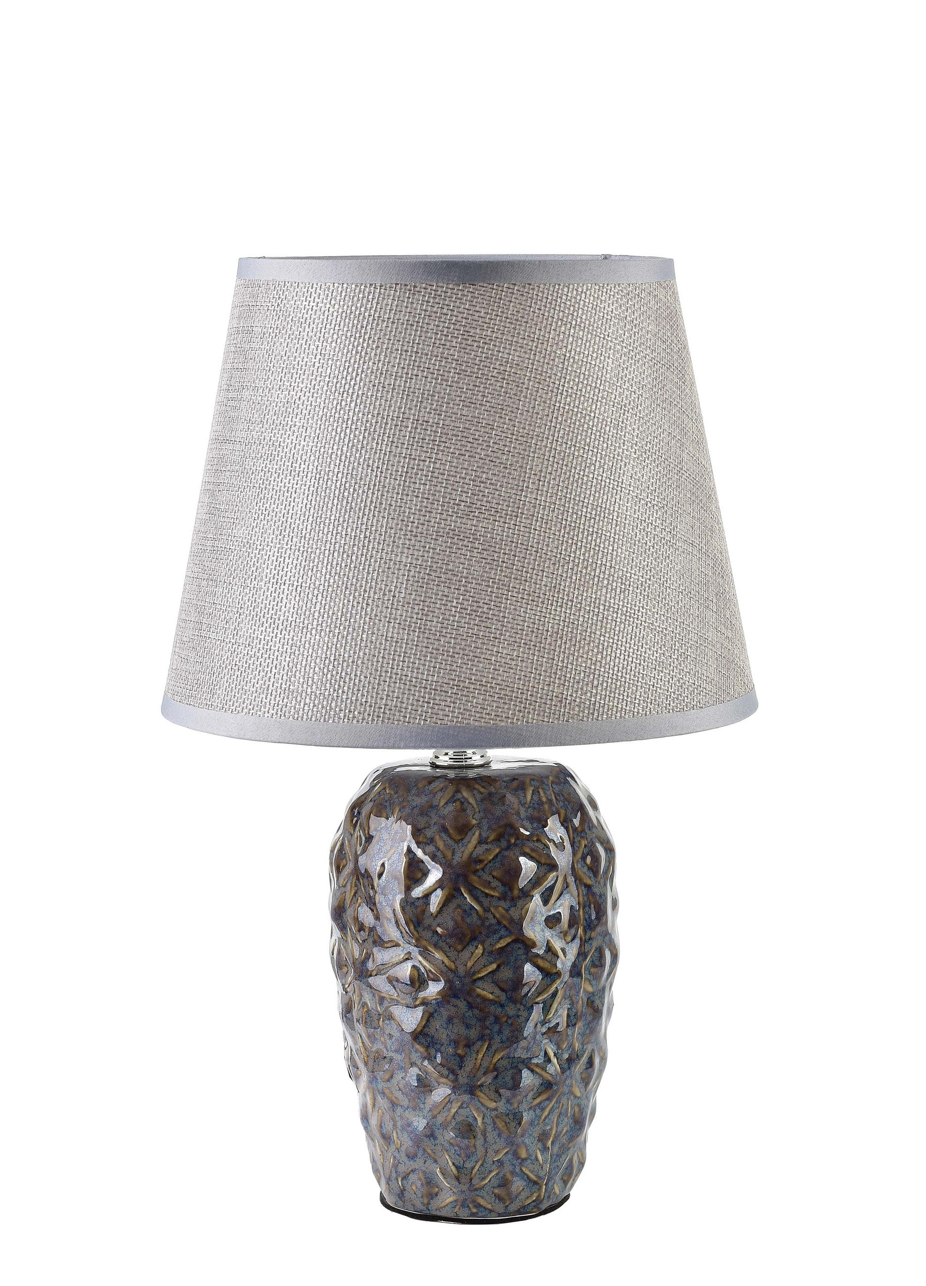 TISCHLAMPE Leti Rustic Braun 9/9/31cm Keramik - Braun, Keramik (9/9/31cm) - Mondex