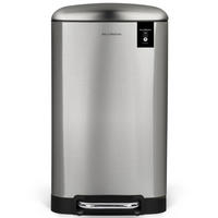 TRETMÜLLEIMER 40L - inox edition N°875 - Silberfarben, Metall (37.5/67.5/35.5cm) - Les Collectors