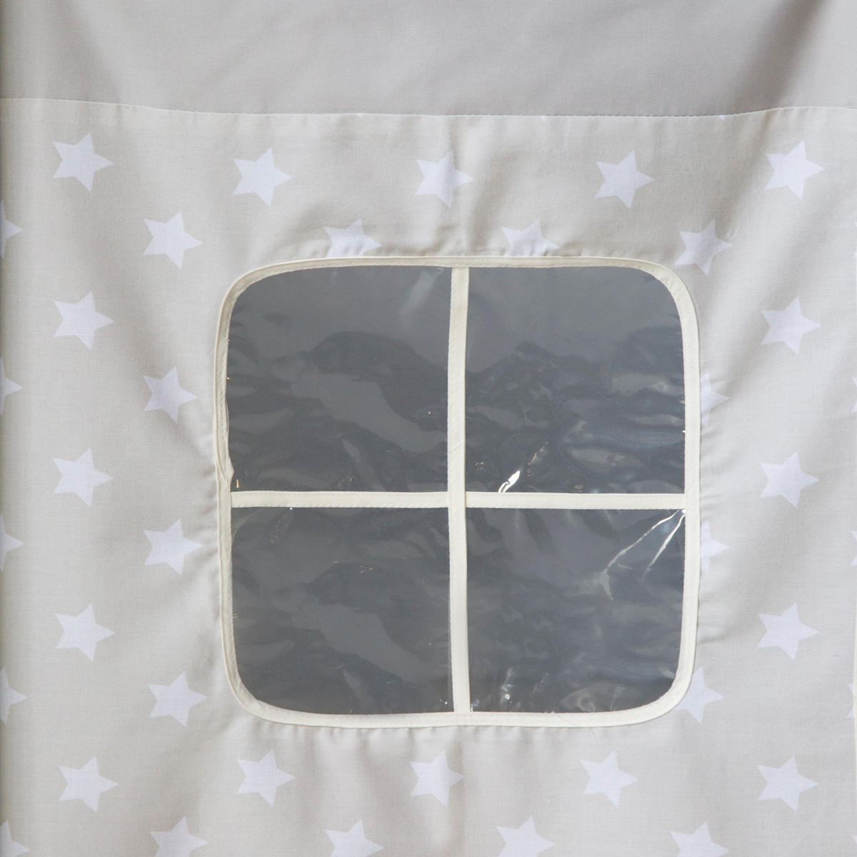 HOCHBETT 90/200 cm in grau mit Rutsche - Grau, Holz - Homestyle4u
