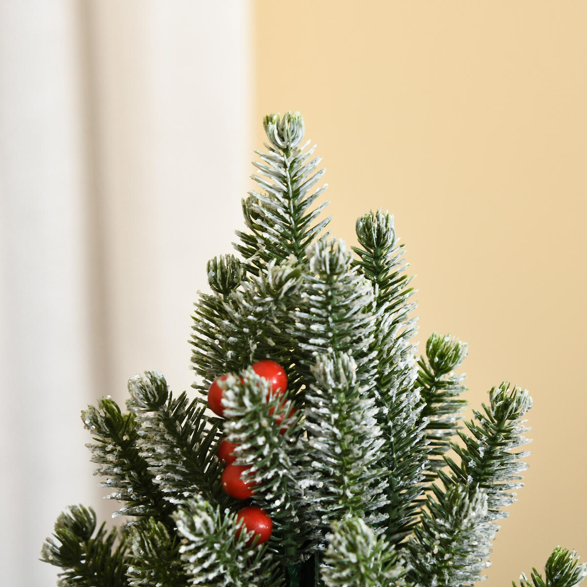 WEIHNACHTSBAUM, 47 cm, PE, PVC, Grün - Grün, Kunststoff (47cm) - HOMCOM