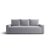 SOFA mit Schlaffunktion SAVIO Poso 55 - Grau, Textil (232/90/90cm) - Bedante