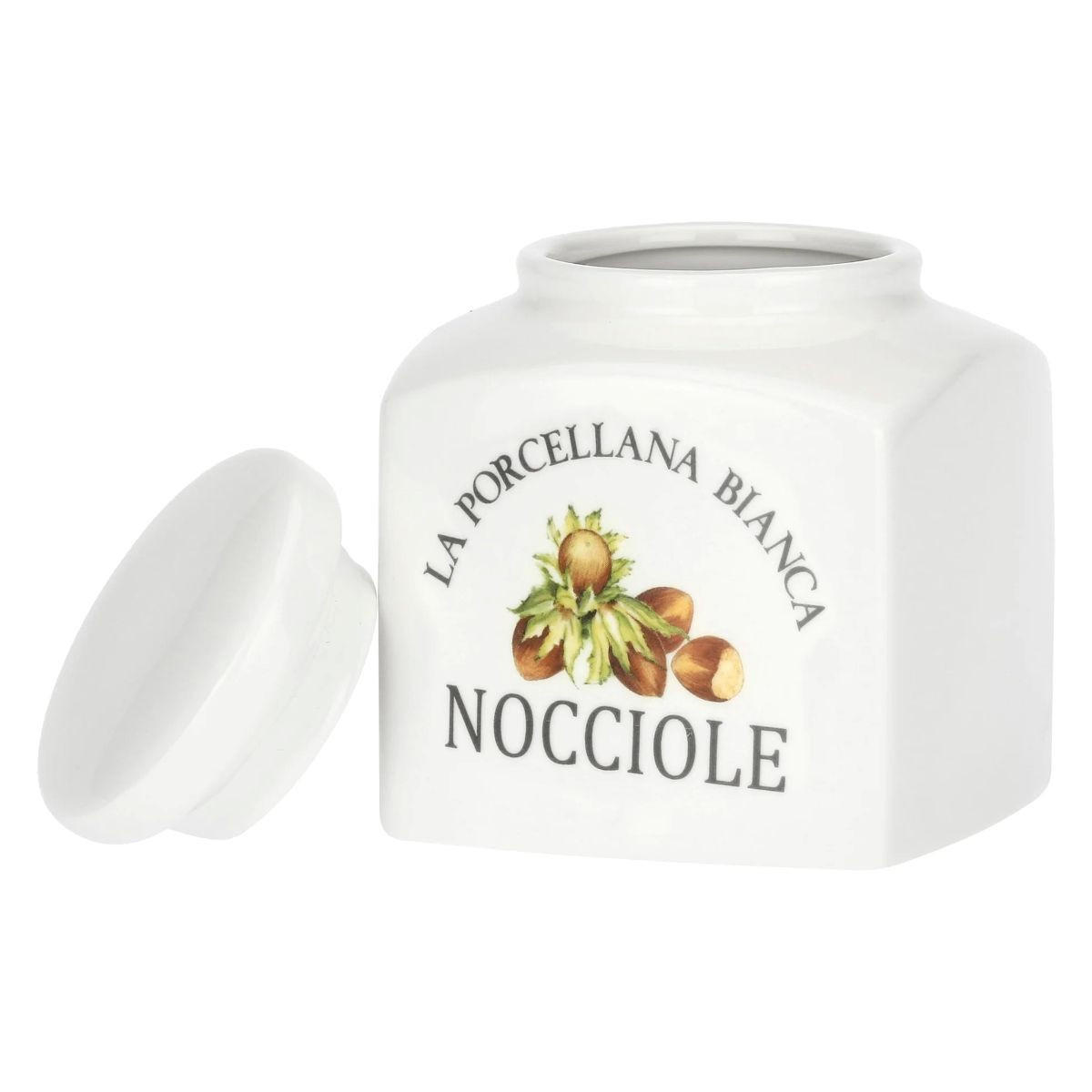 VORRATSDOSE Nocciole 0,5 l - Multicolor, Keramik (10/10/11cm) - La Porcellana Bianca