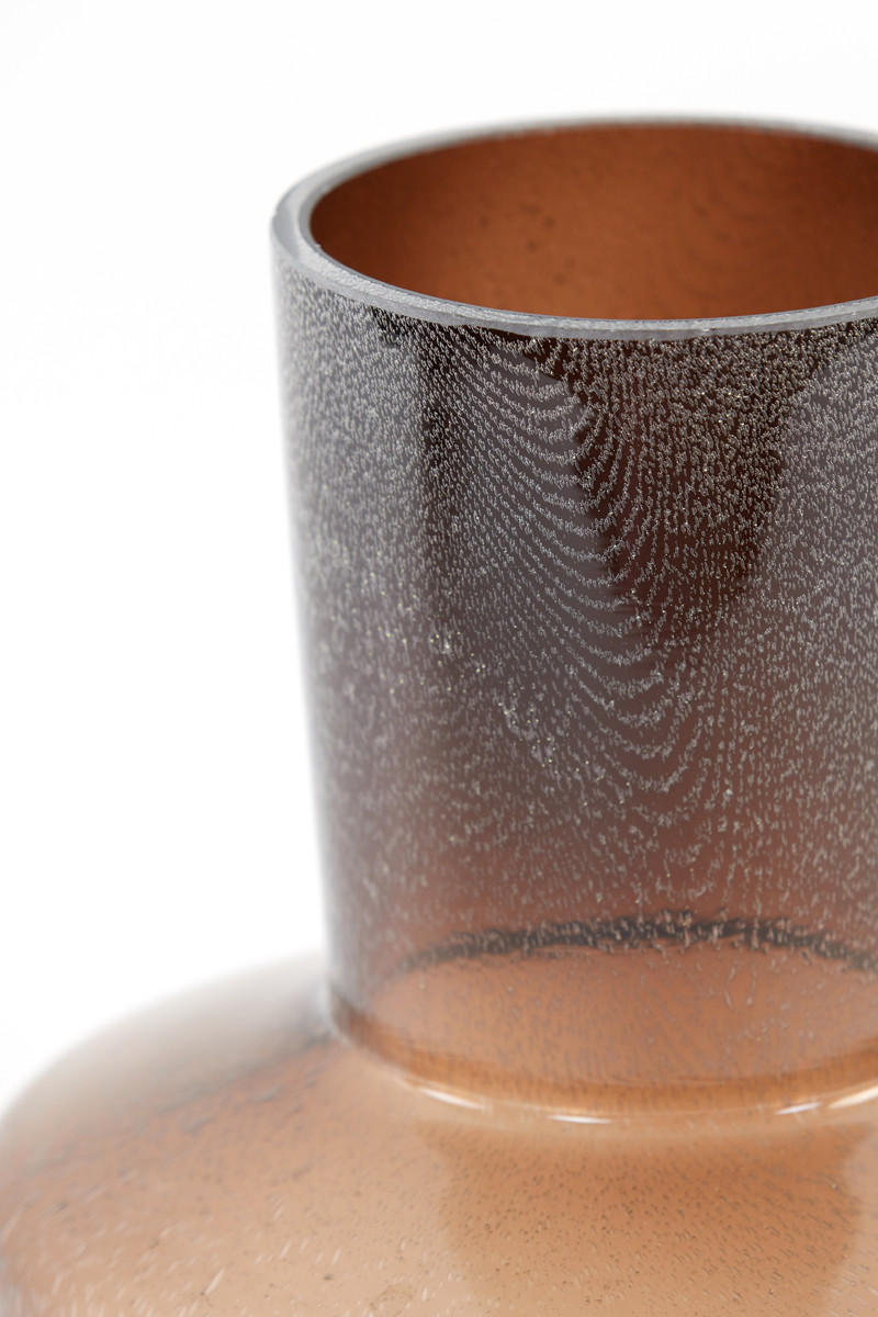 VASE Trasmo Braun Ø23,5/42 cm - Braun, Glas (23.5/42cm) - Light & Living