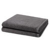 DUSCHTUCH Vita 2er-Set - Dunkelgrau, Textil (70/140cm) - Ross