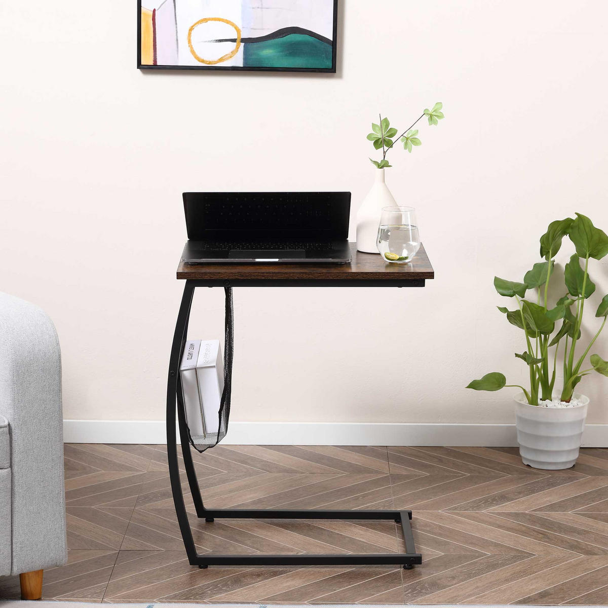 BEISTELLTISCH Braun 1 Stück - Braun, Kunststoff (53/35/64.5cm) - GiPP