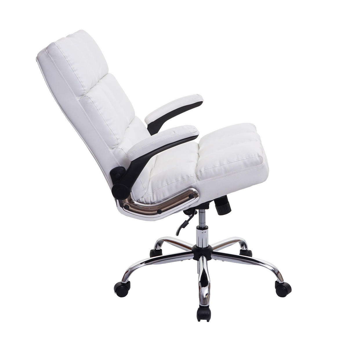 BÜROSTUHL Weiß - Weiß, Textil (73/120/72cm) - MCW