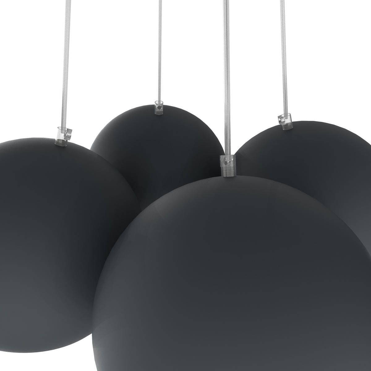 HÄNGELEUCHTE - Anthrazit, Metall (25/25/20cm) - Lumicom