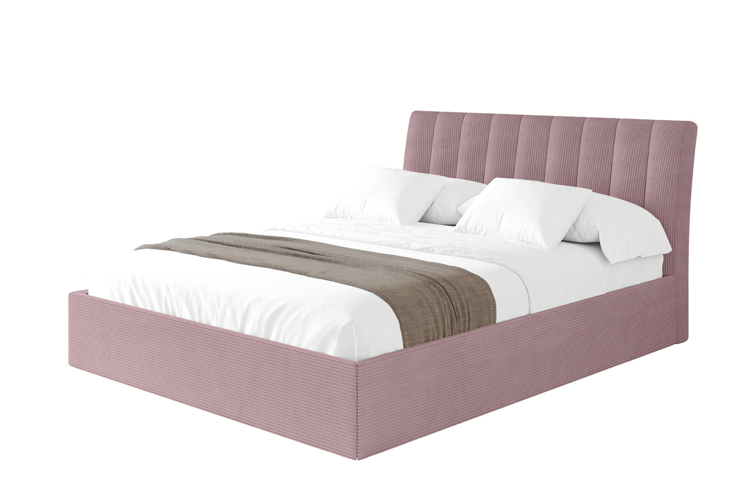 Altdecor Polsterbett Rosa 180x200 cm