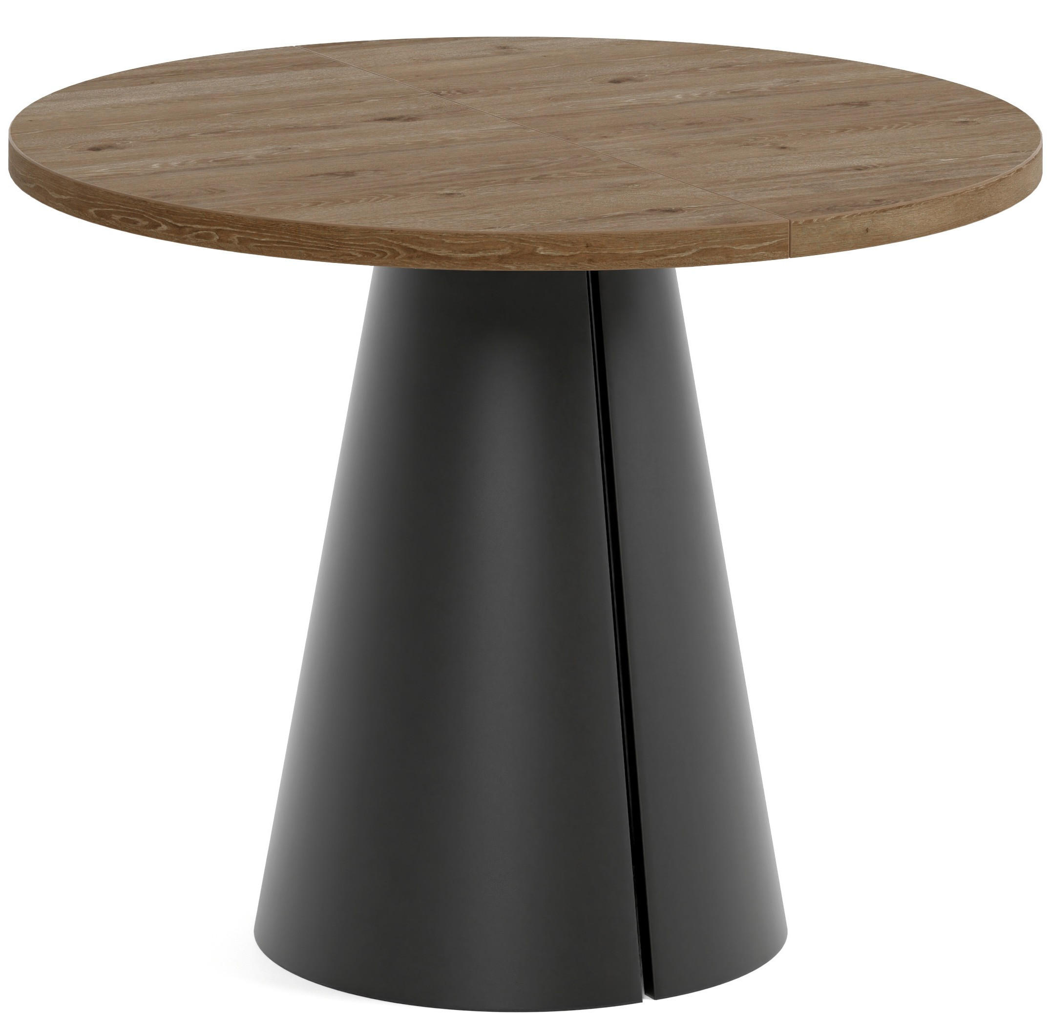 TISCH Schwarz ALMA Ausziehbar 100/176 cm - Schwarz, Holzwerkstoff (2/100/76cm) - Sepro Meble