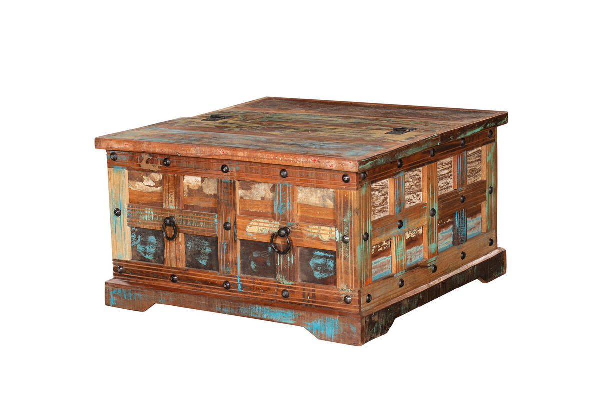 COUCHTISCH Odin Mangoholz Braun 41x70,5x70,5cm - Braun, Holz (70.5/70.5/41cm) - DELUKE