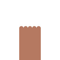 FOTOTAPETE halbhohe Wandverkleidung 100 x 279 cm - Terracotta, Papier (100/279cm) - ESTAhome
