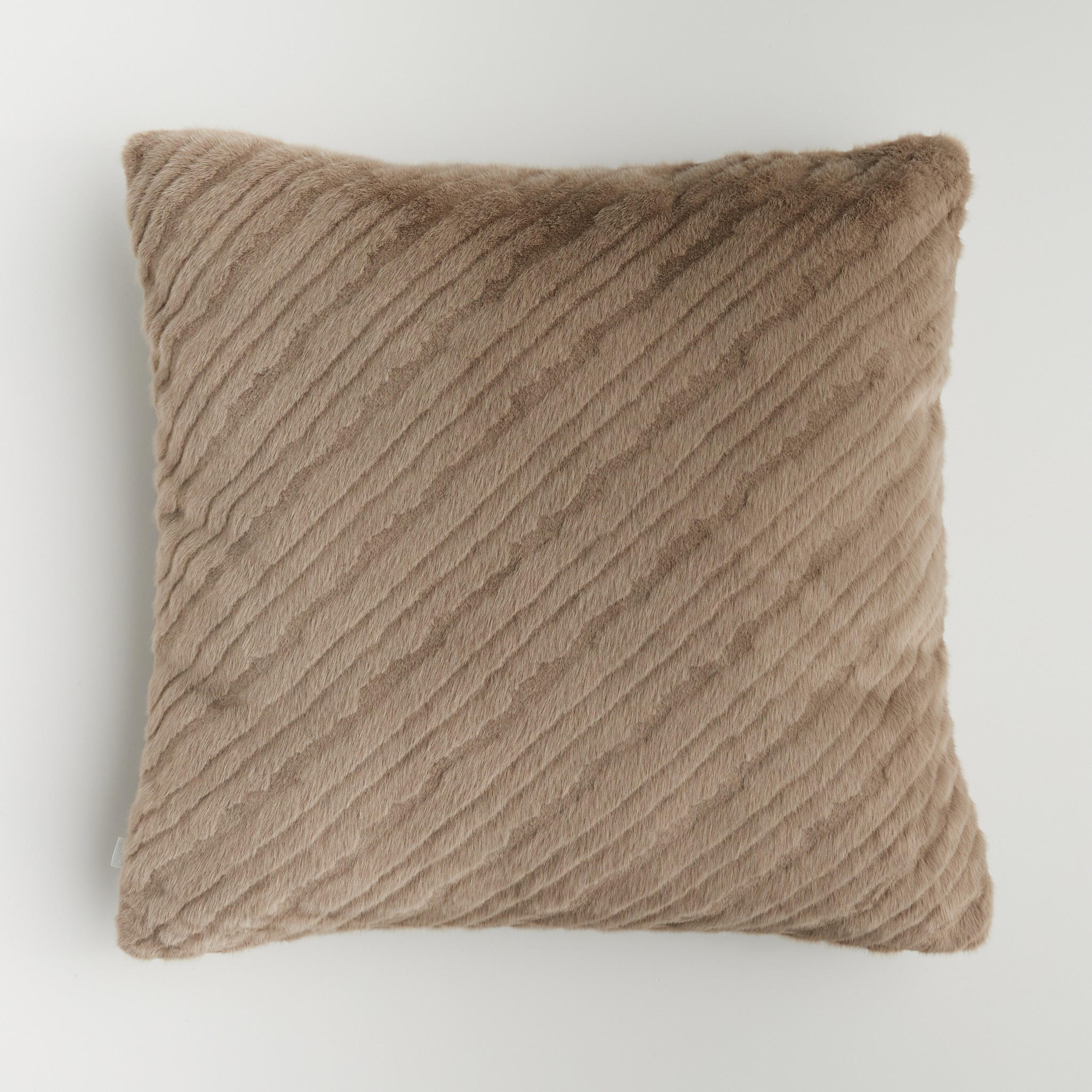 KISSENBEZUG Pufos - Hellbraun, Textil (45/45cm) - home&you