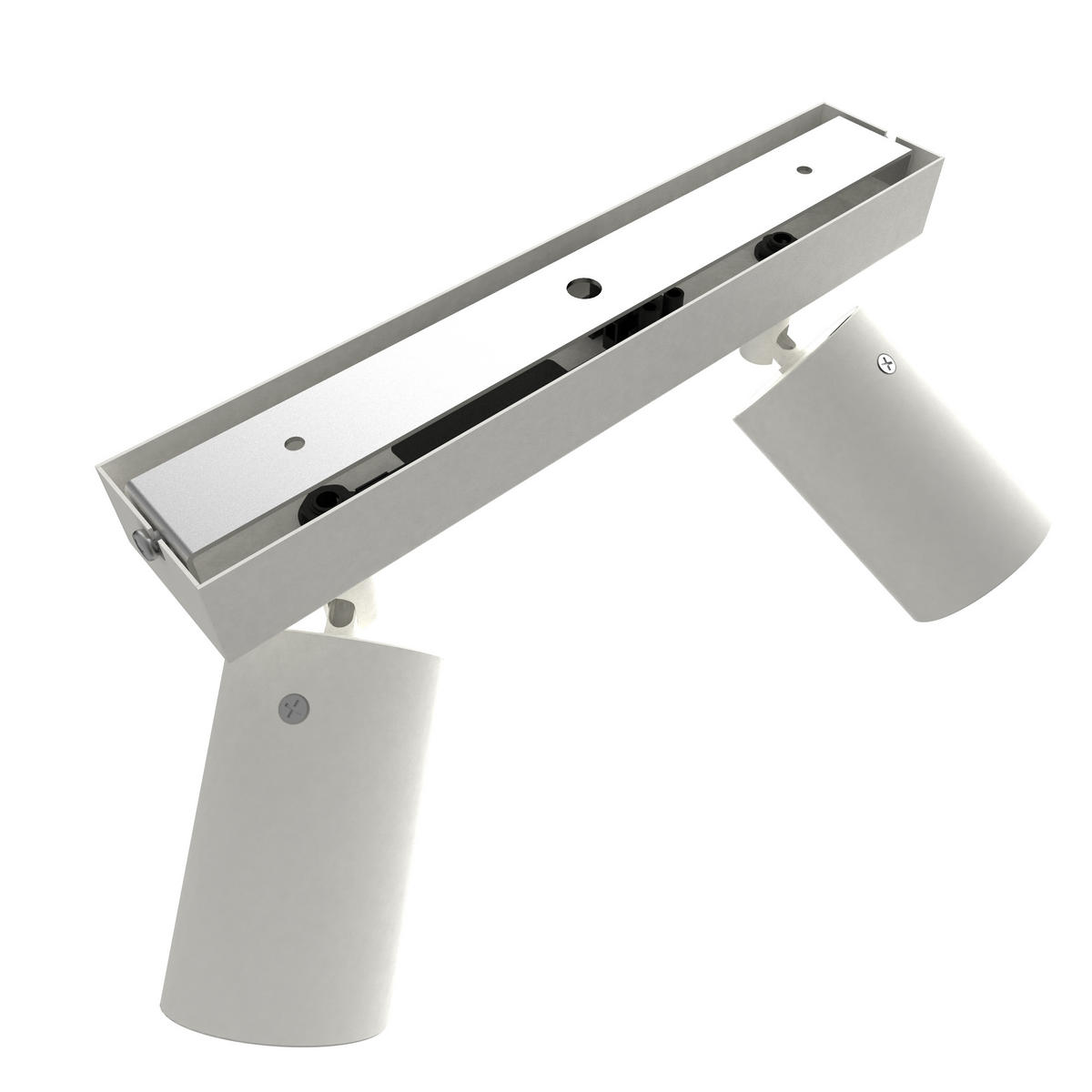 STRAHLER - Weiß, Metall (10/30/21cm) - Lumicom