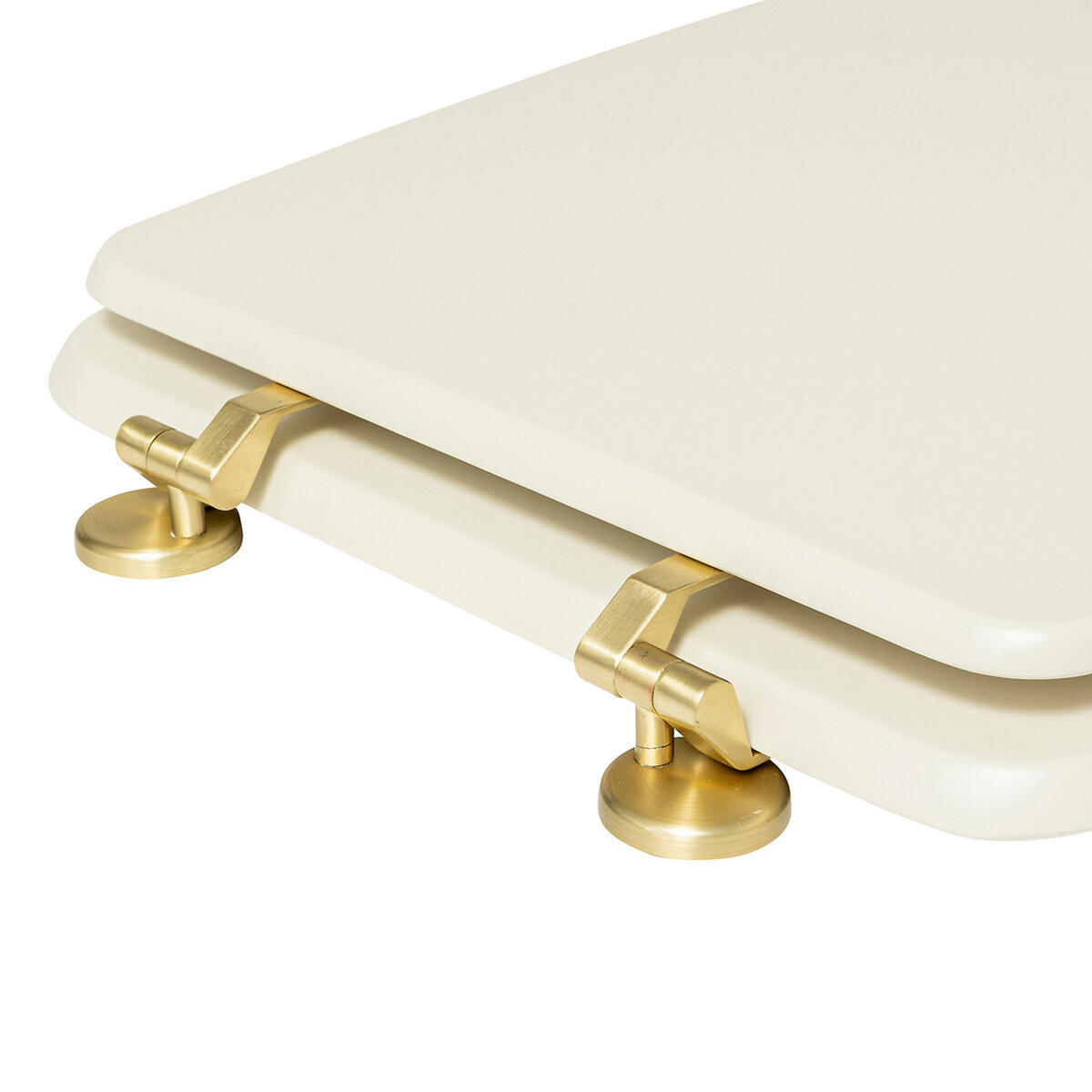 TOILETTENDECKEL Duo, HDF, Beige - Beige, Holzwerkstoff (5.3/47.2/36cm) - 5five Simply Smart