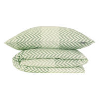 BETTWÄSCHESET Maribel - Renforcé - 2-teilig - 155 x 220 cm - Grün - Grün, Textil (155/220cm) - SCHIESSER