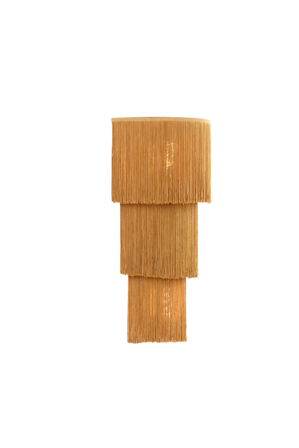 WANDLEUCHTE Malaika Braun 33/14/59 cm - Braun, Metall (14/59/33cm) - Light & Living