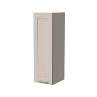 HÄNGESCHRANK Oslo W4/30 Weiß / Kaschmir Matt 30 / 32,5 / 96cm - Kaschmir/Weiß, Holz/Holzwerkstoff (30/96/32.5cm) - Feldmann-Wohnen