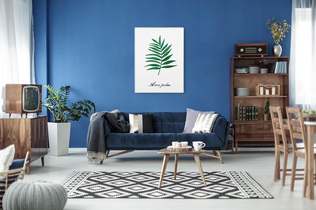 WANDBILD Grün 60/80 cm - Weiß/Grün, Glas (2.71/80cm) - KUNSTLOFT