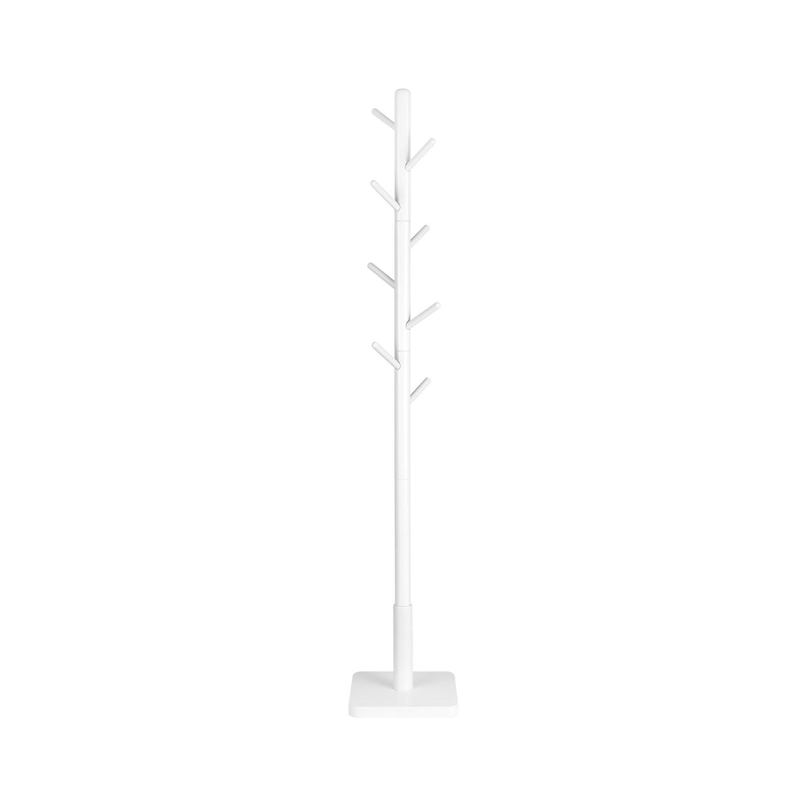 GARDEROBENSTÄNDER - Weiß, Holzwerkstoff (30/175/30cm) - Hansiro