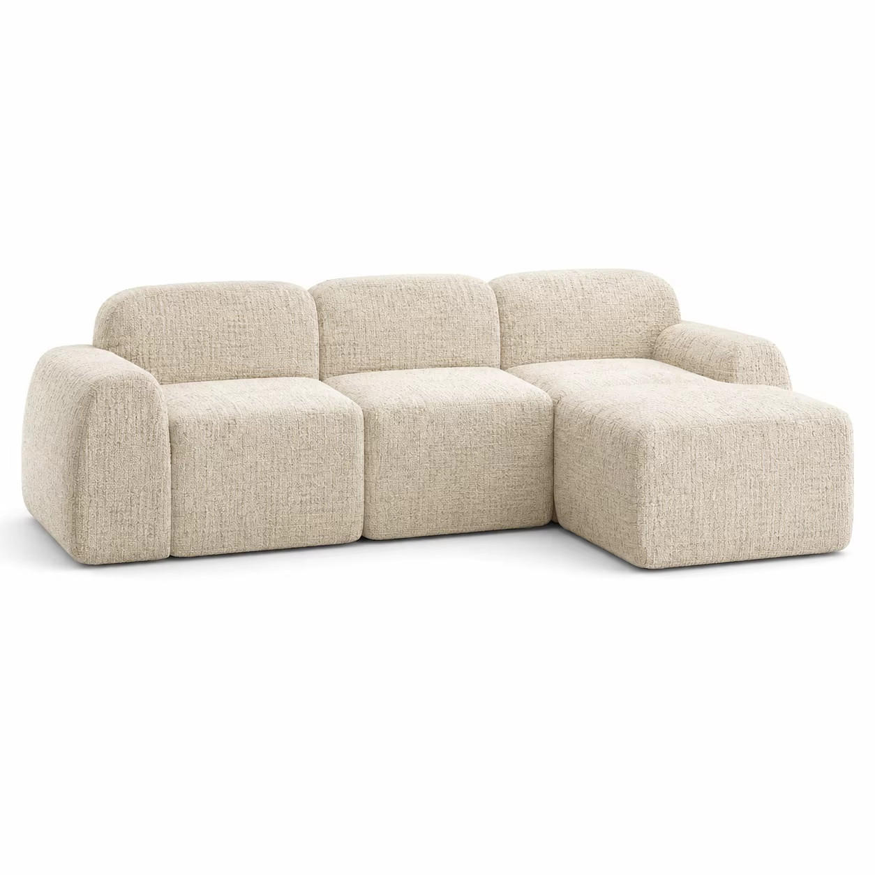 Kaket Sofa Beige 269.5x73x182.5 cm